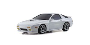 Kyosho MA-020 AWD Mini-Z ReadySet w/Mazda Savanna RX-7 FC3S Body (White) & 2.4GHz Radio - - HRP Distributing, Inc.