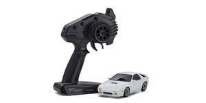Kyosho MA-020 AWD Mini-Z ReadySet w/Mazda Savanna RX-7 FC3S Body (White) & 2.4GHz Radio - - HRP Distributing, Inc.