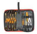 Racers Edge Large Handle Metric 13 Piece Deluxe Tool Set, Black Gold, with Premium Bag