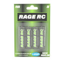 Rage R/C AA Alkaline Batteries (4 Pack) - - HRP Distributing, Inc.