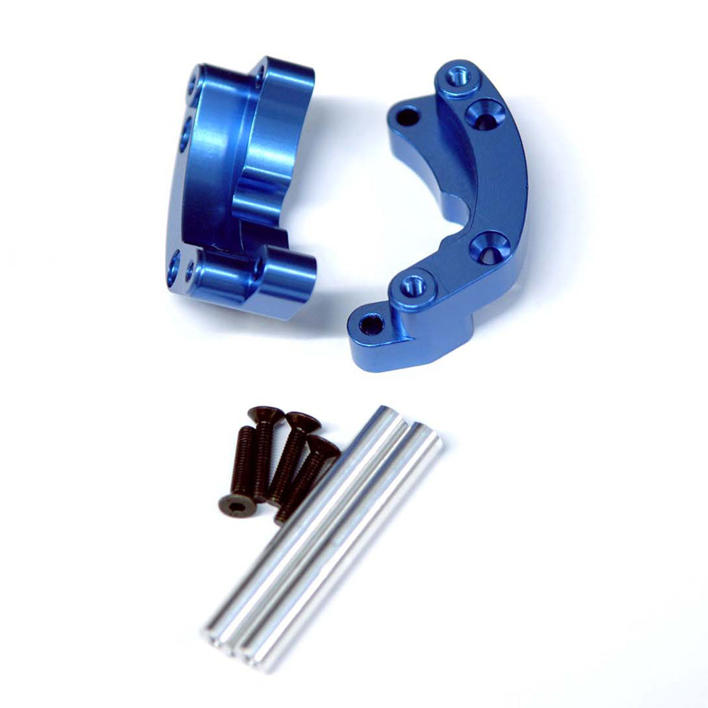 ST Racing Concepts Aluminum Rear Wheelie Bar Mount, Blue, for Traxxas Drag Slash