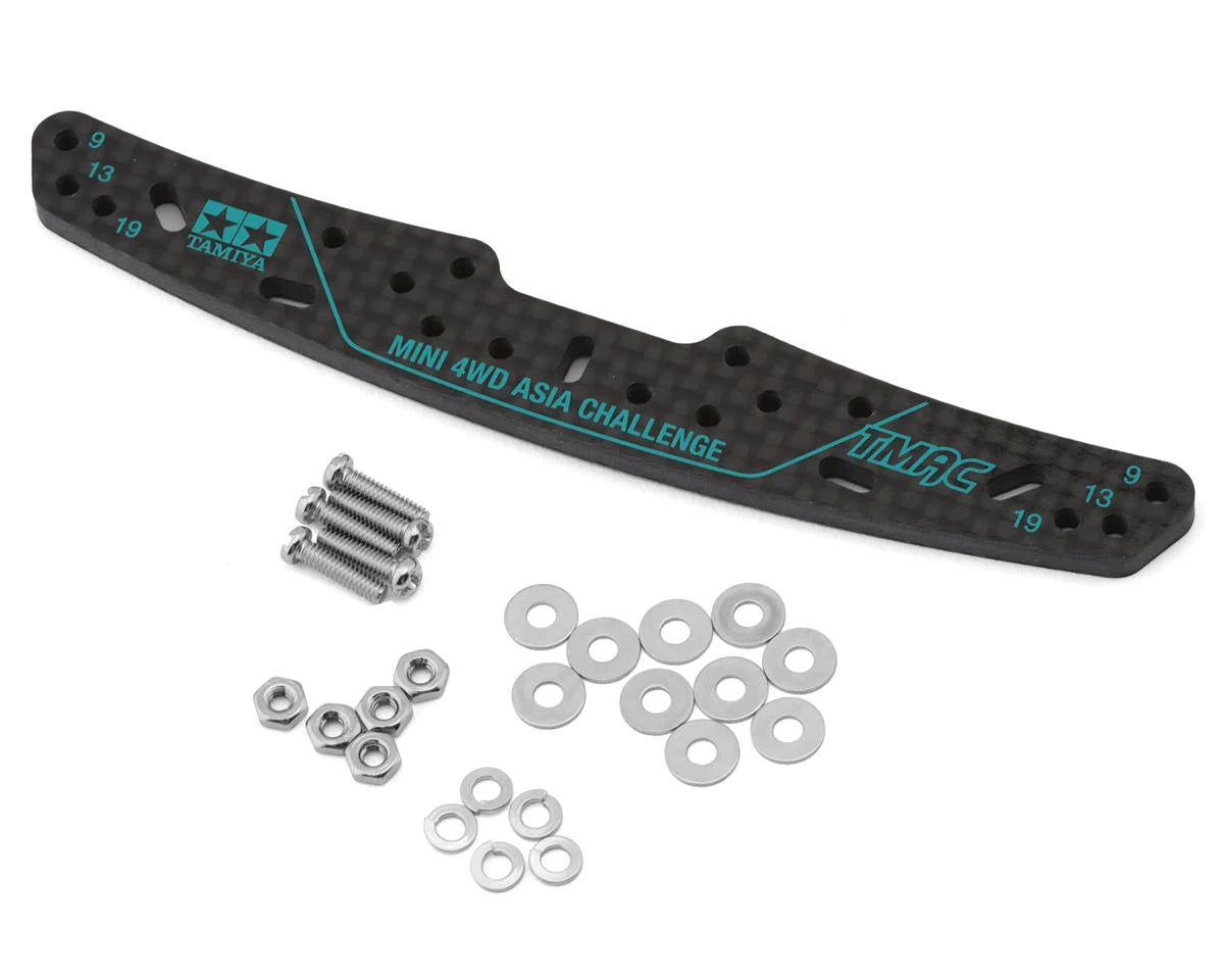 Tamiya JR 3mm HG Carbon Fiber Multi Roller Setting Stay (Asia Challenge) - - AMain Distributing