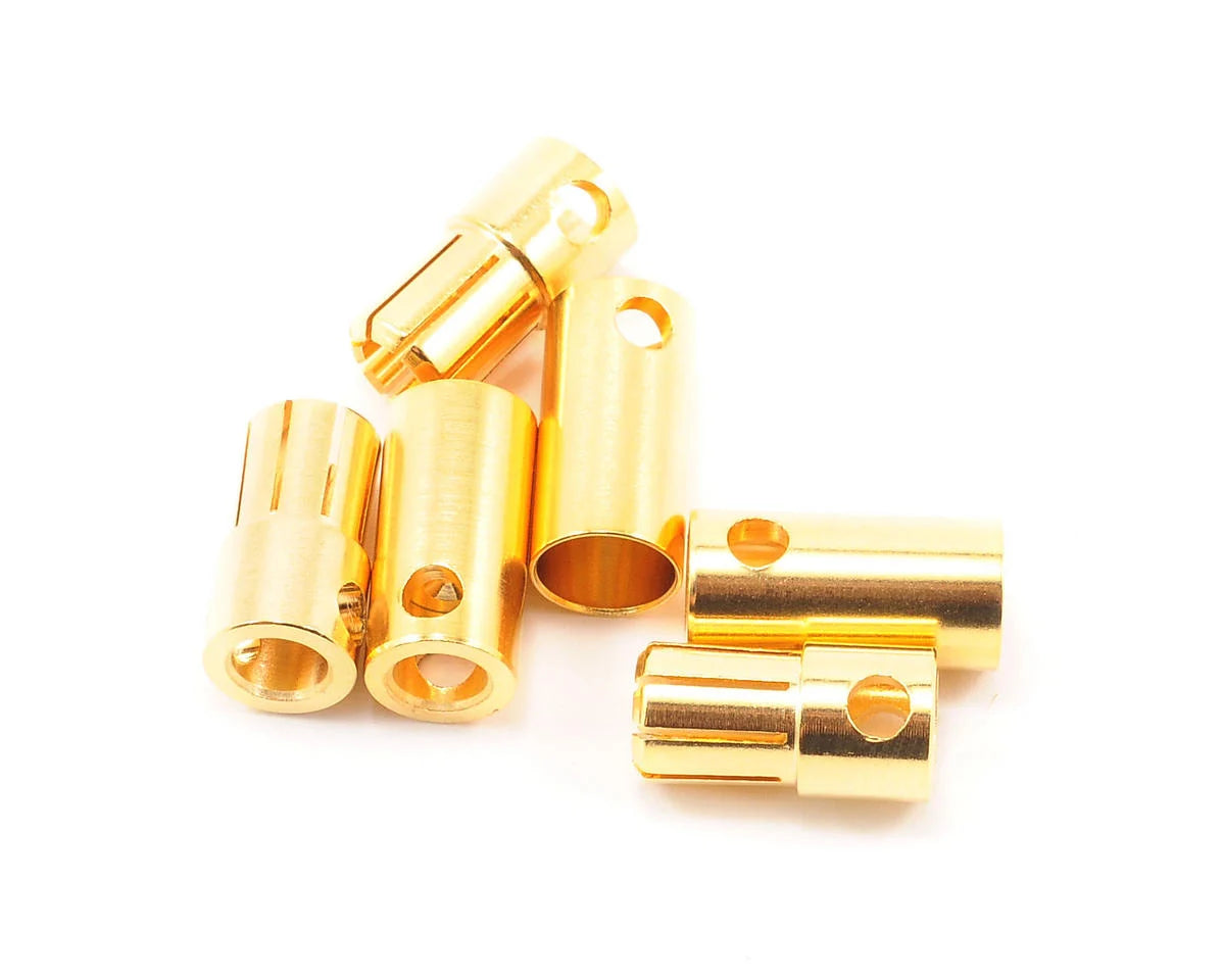 Tekin 6.5mm High-Efficiency Bullet Connector Set (3) - - AMain Distributing
