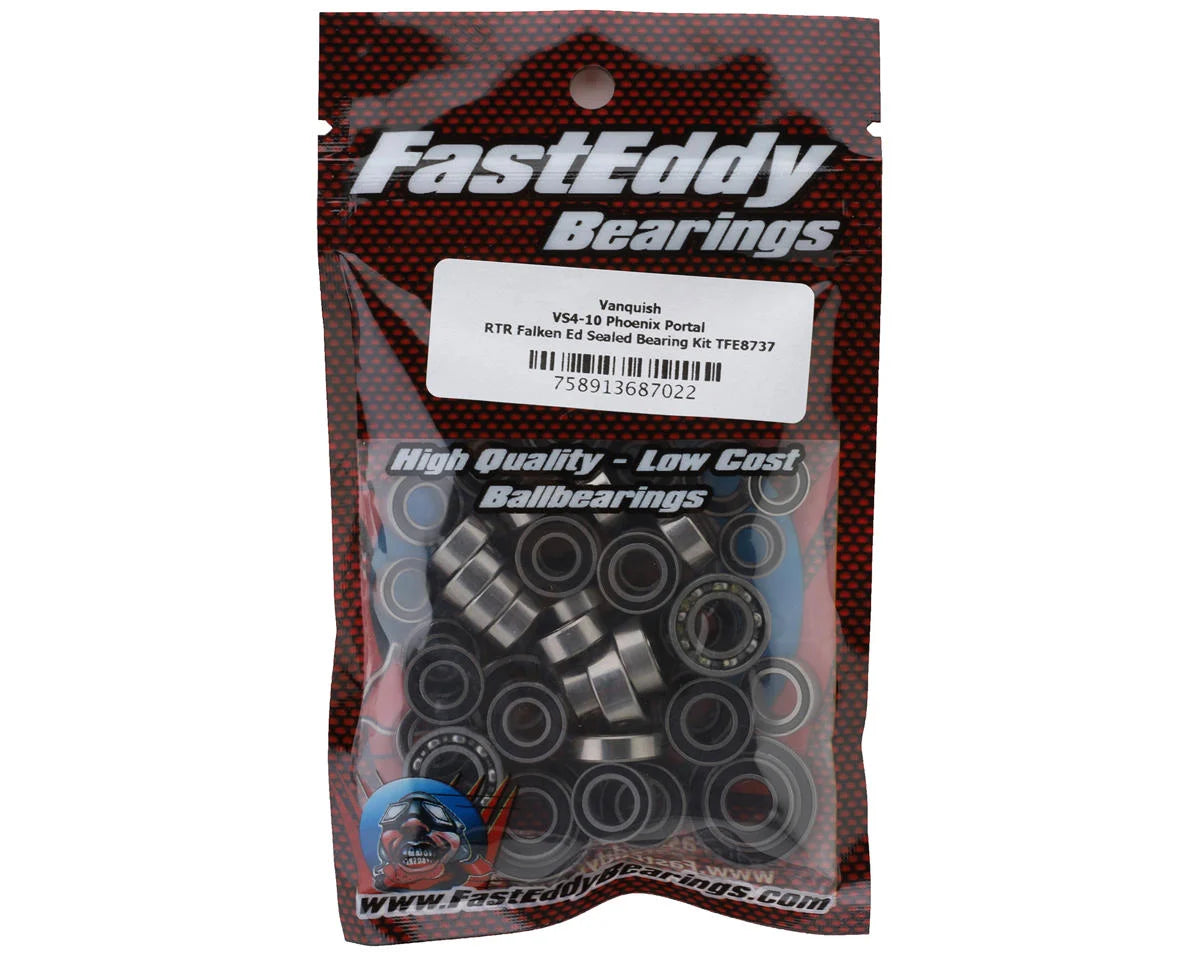 FastEddy Vanquish VS4-10 Phoenix Portal RTR Falken Bearing Kit - stpatty - AMain Distributing