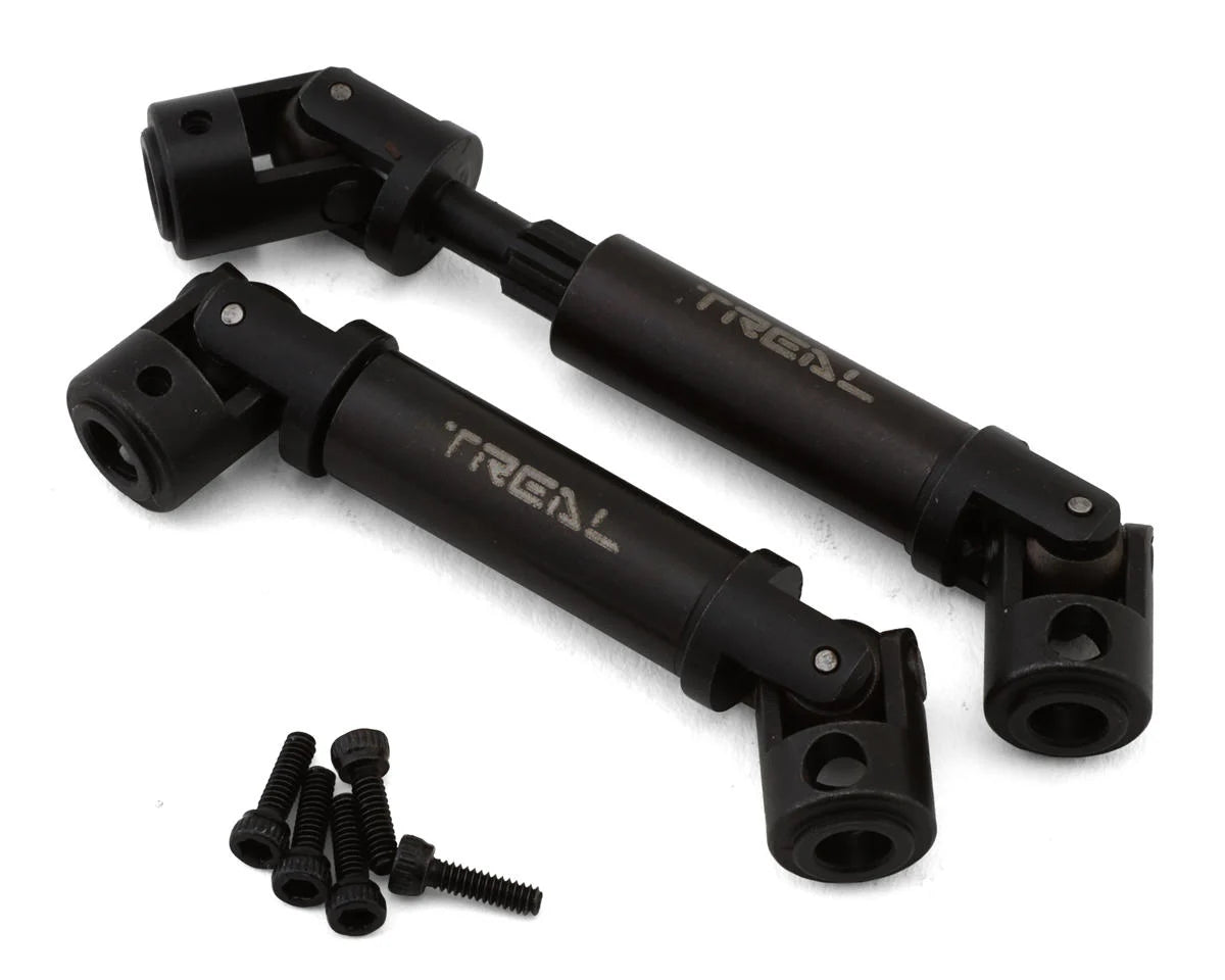 Treal Hobby FCX24 Hardened Steel Center Driveshaft (2) - - AMain Distributing