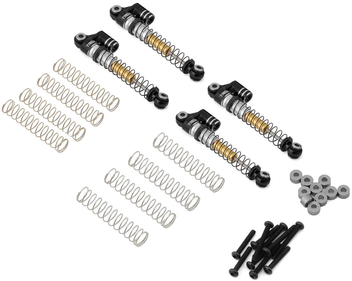 Treal Hobby FCX24 Threaded Double Barrel Aluminum Shocks (43mm)(4)