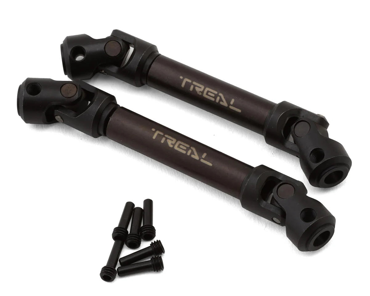 Treal Hobby Axial SCX10 Pro Hardened Steel Driveshafts (2) - - AMain Distributing