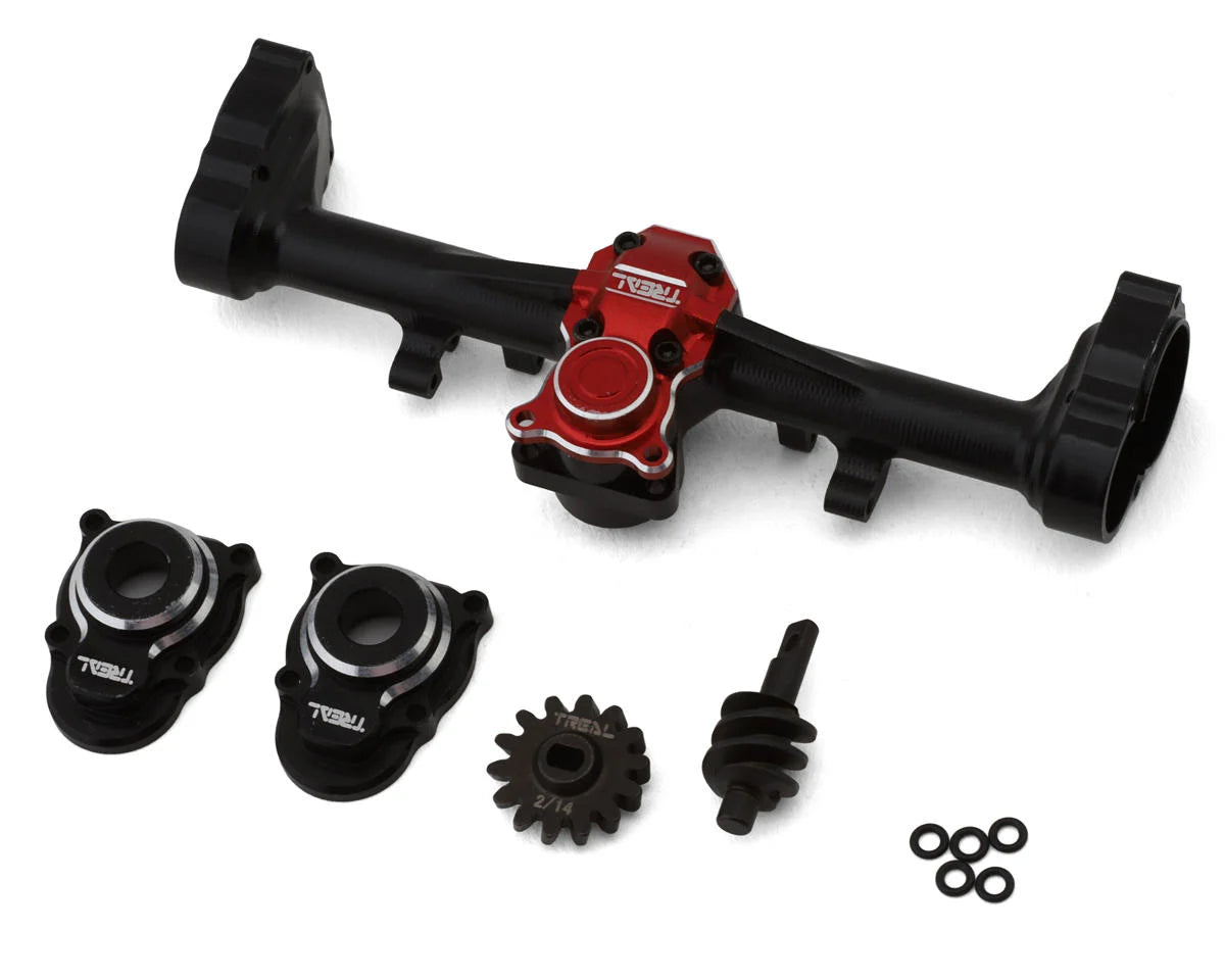Treal Hobby Axial SCX24 Aluminum Rear Portal Axle Upgrade Kit - - AMain Distributing