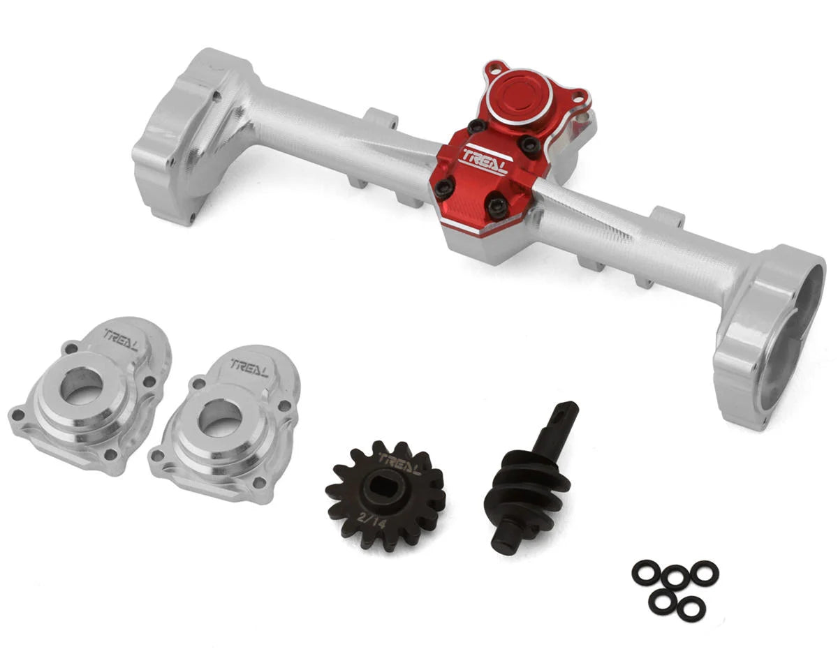 Treal Hobby Axial SCX24 Aluminum Rear Portal Axle Upgrade Kit - - AMain Distributing