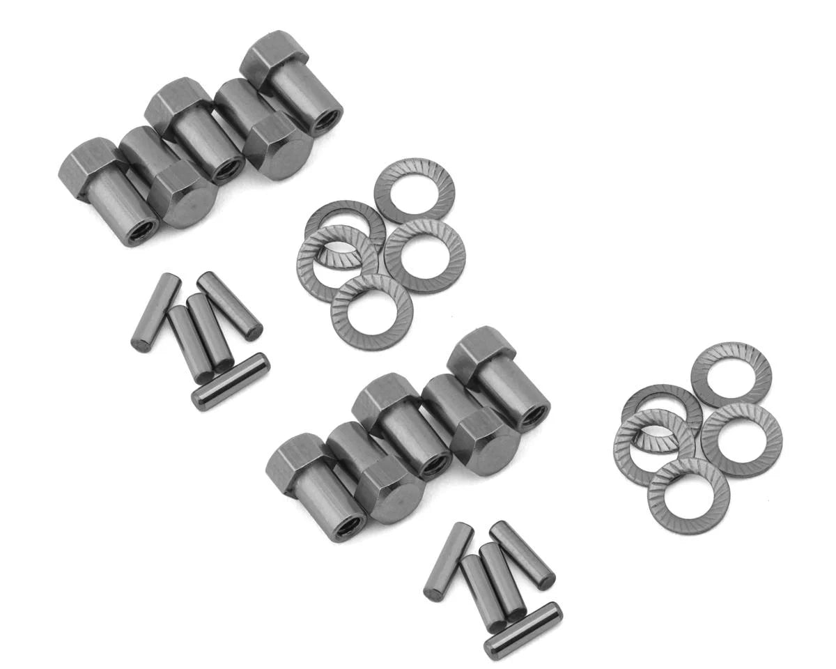 Treal Hobby Axial SCX24 Extended Wheel Hub Hardware - - AMain Distributing