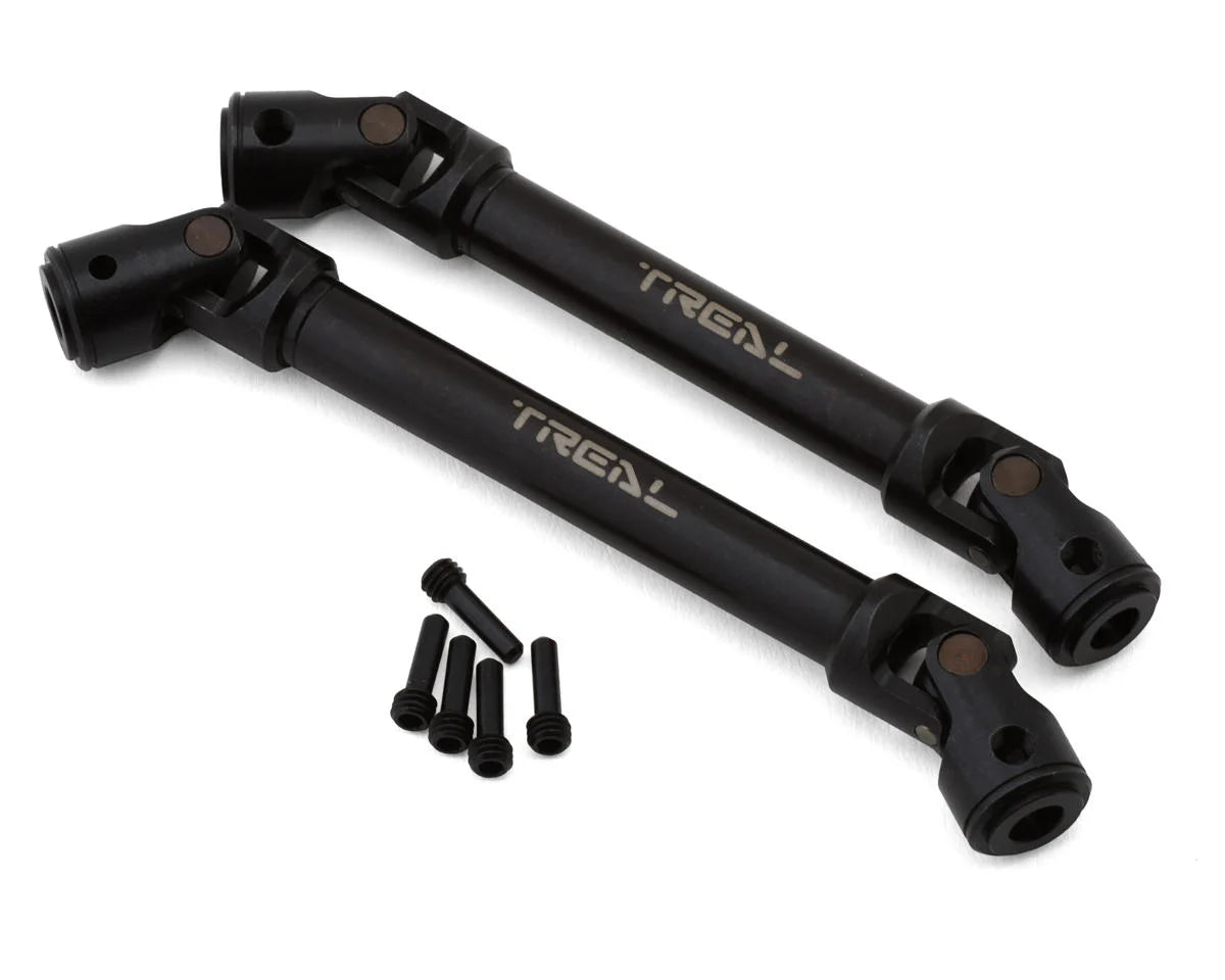 Treal Hobby Heavy Duty Hardened Steel Center Driveshafts for Traxxas® TRX-4® (2) (Front/Rear)