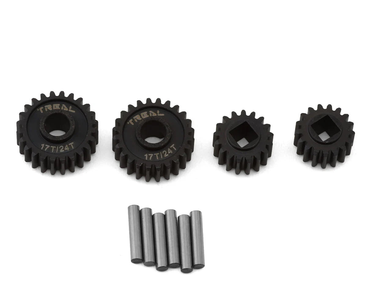 Treal Hobby Axial UTB18 Hardened Steel Overdrive Portal Gears - stpatty - AMain Distributing