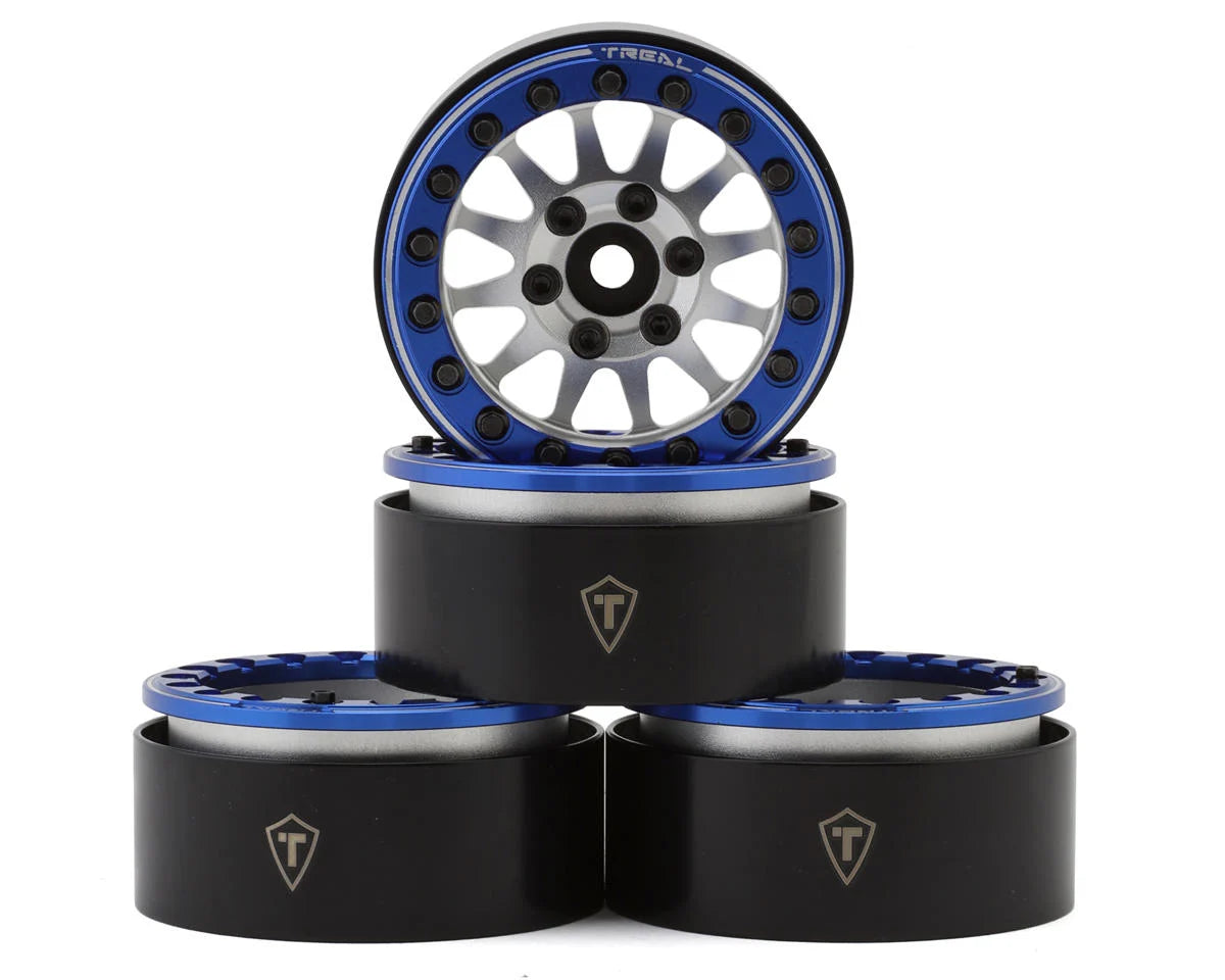 Treal Hobby Type D 1.9" 12-Spoke Beadlock Wheels
