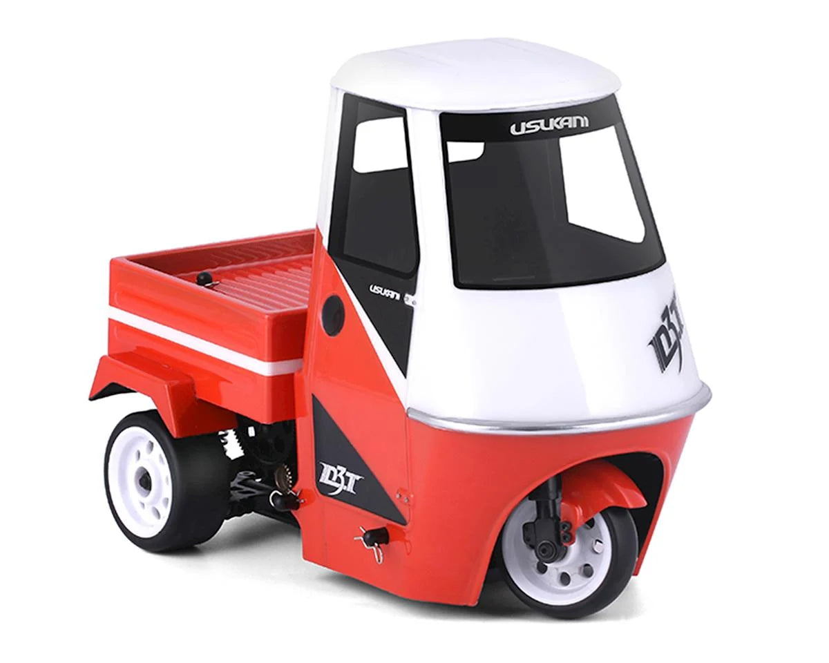 Usukani D3T 1/8 RC Drift Tricycle Chassis Kit (Clear) (Tukcica Body)