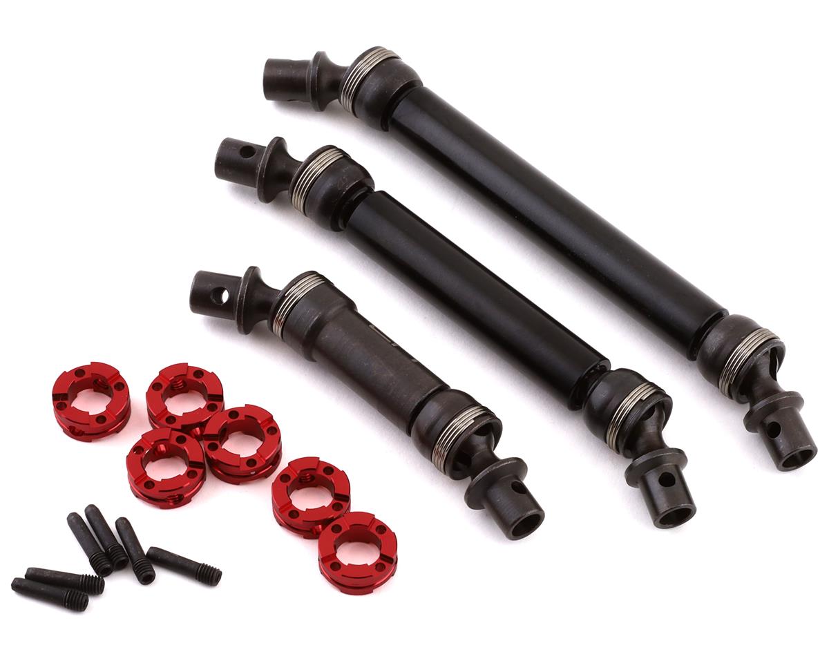 Yeah Racing TRX-6 HD Metal 6x6 Front & Rear Centershaft Set - - AMain Distributing