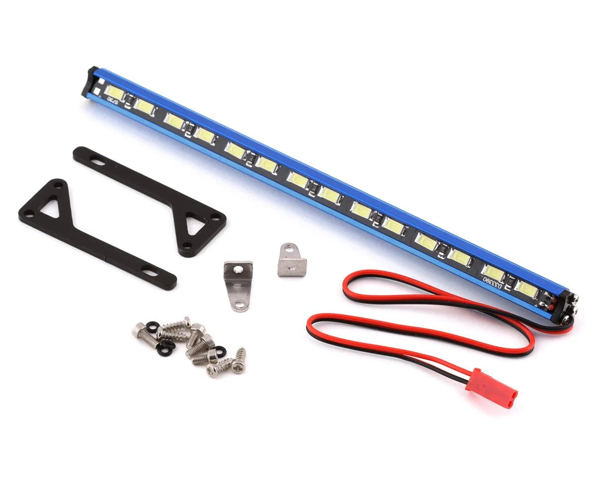 Yeah Racing HV Aluminum LED Light Bar (Blue) (159x100mm) - stpatty - AMain Distributing
