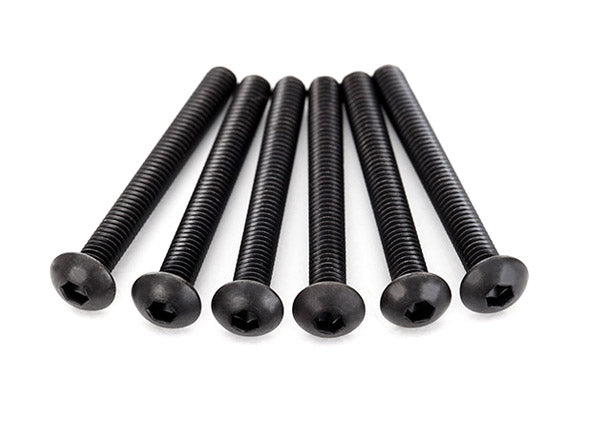 Traxxas 4x30mm Button Head Hex Screw (6) - Parts - Traxxas