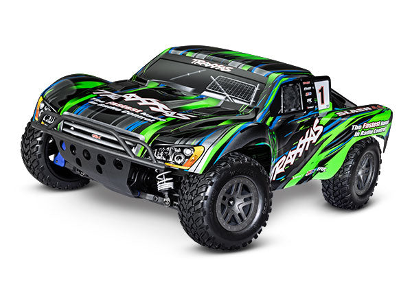 Traxxas Slash® 4X4 BL2S Brushless 1/10 Scale 4WD Electric Short Course Truck with TQ 2.4GHz Radio System - - Traxxas
