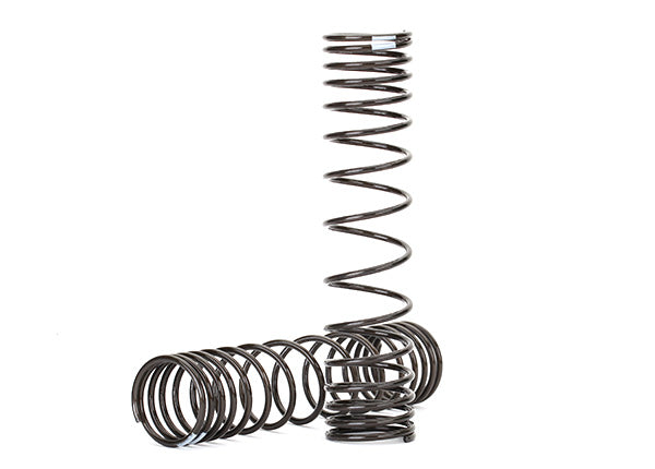 Traxxas Unlimited Desert Racer GTR Rear Shock Spring (Silver) (2) - - Traxxas