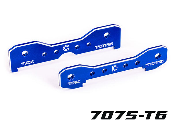 TRAXXAS Tie bars, rear, 7075-T6 aluminum - - Traxxas