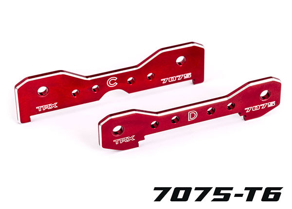 TRAXXAS Tie bars, rear, 7075-T6 aluminum - - Traxxas