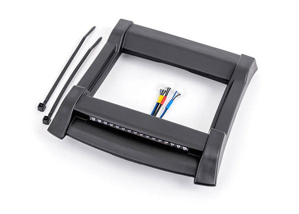 TRAXXAS Skid plate, roof (body) (with LED lights) (fits #9511 body) - - Traxxas