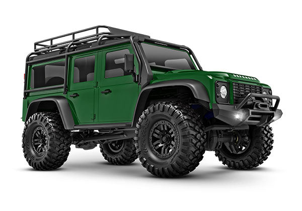 TRAXXAS TRX-4M™ Scale and Trail® Crawler with Land Rover® Defender® Body: 1/18-Scale 4WD Electric Truck with TQ 2.4GHz Radio System - - Traxxas