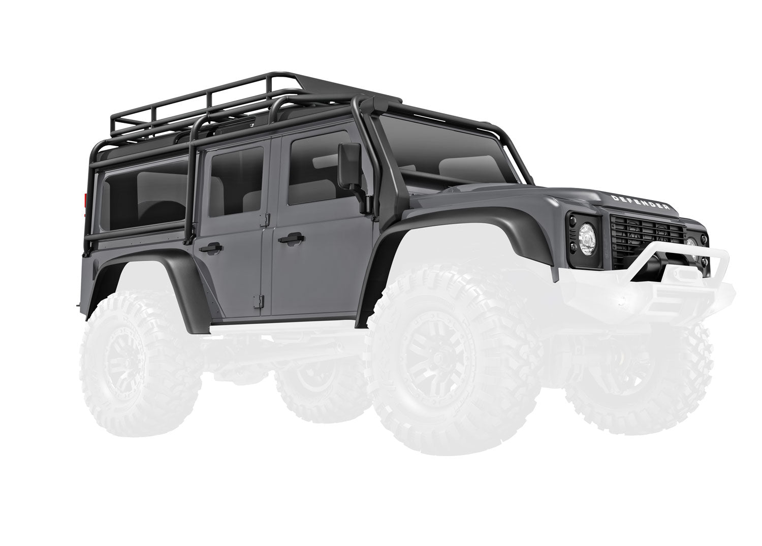 Traxxas TRX-4M Complete Land Rover Defender Body - - Traxxas