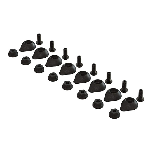 Arrma 4S BLX Bodypost Protection Set (8) - Remote Control Toys - Horizon Hobbies, Inc.