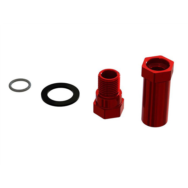 Arrma BLX/Roller Aluminum Servo Saver Hub Set (Red) - Remote Control Toys - Horizon Hobbies, Inc.