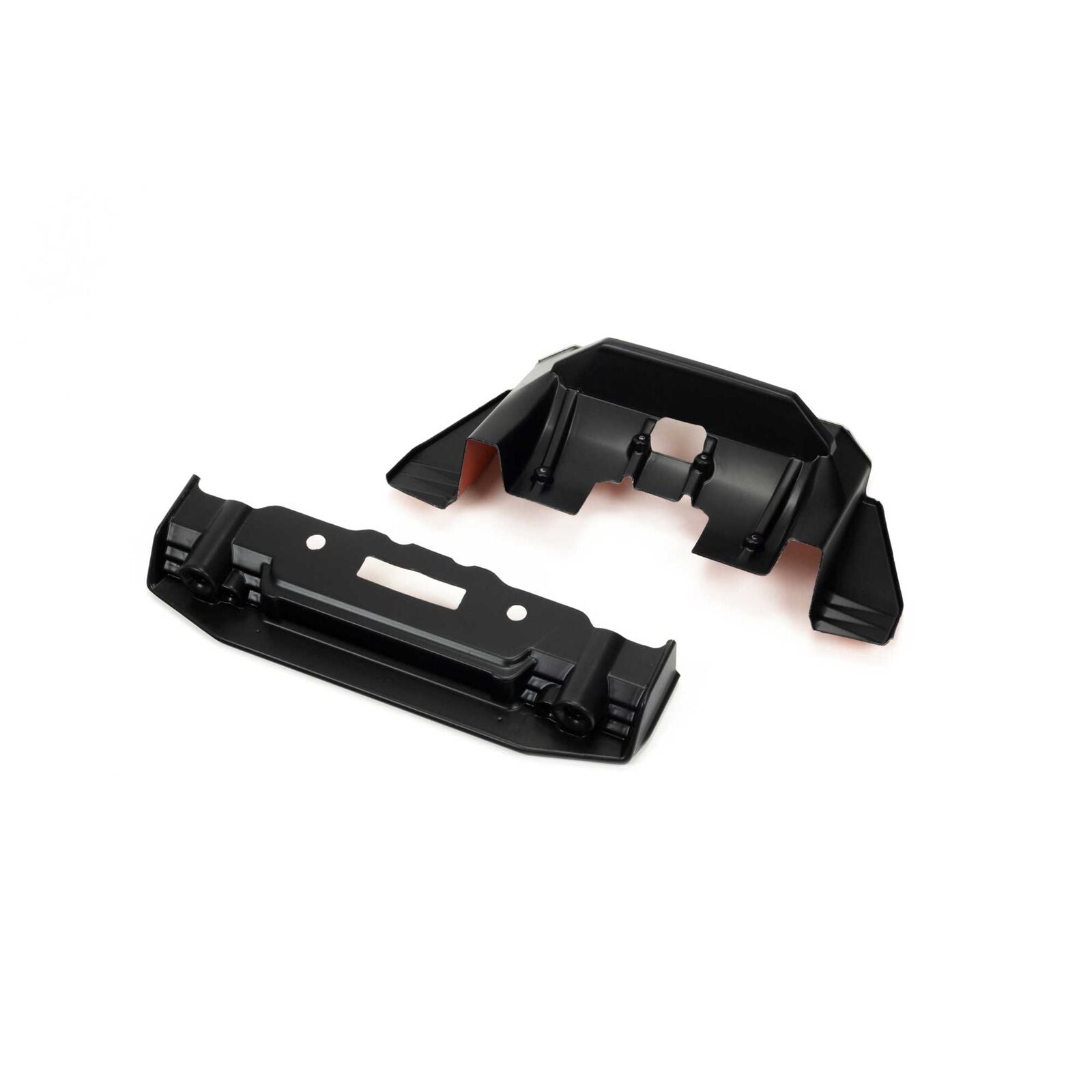 Arrma Felony 6S BLX Pre-Painted Splitter & Diffuser (Black/Orange) - Parts - Horizon Hobbies, Inc.