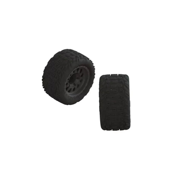 Arrma 1/10 dBoots Katar MT Pre-Mounted Tire 14mm Hex (2) - Wheels/Tires - Horizon Hobbies, Inc.