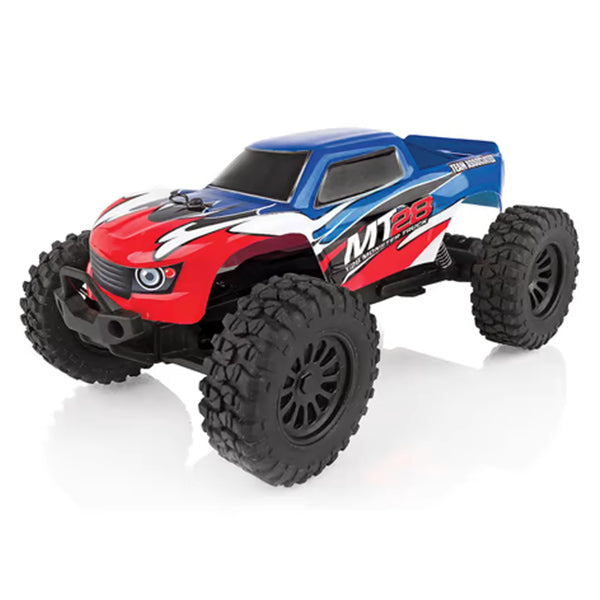 Team Associated MT28 1/28 RTR 2WD Mini Electric Monster Truck w/2.4GHz Radio - Remote Control Toys - Associated Electrics INC