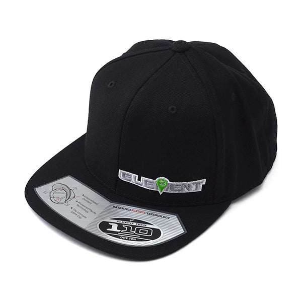 Element RC Flatbill Snapback Hat (Black) (One Size Fits Most) - Remote Control Toys - Associated Electrics INC