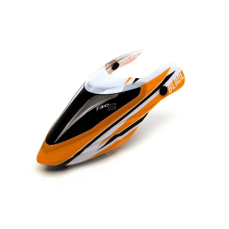Blade 130 S Stock Canopy (Orange) - Remote Control Toys - Horizon Hobbies, Inc.