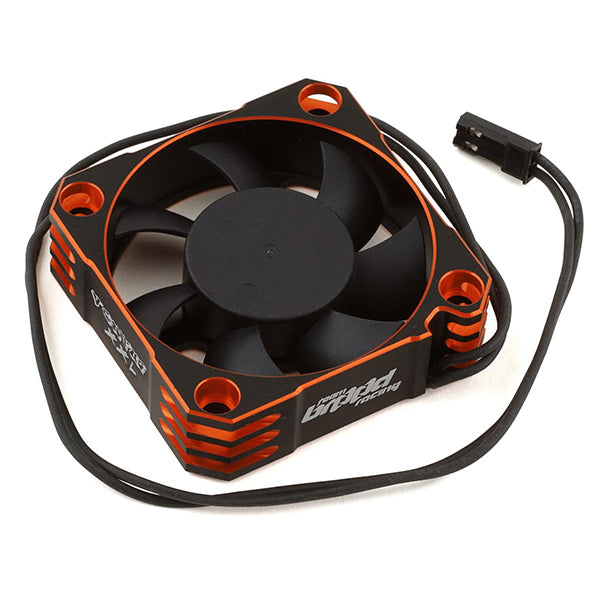 Team Brood Ventus XXL Aluminum 50mm Cooling Fan (Orange) - Parts - AMain Distributing