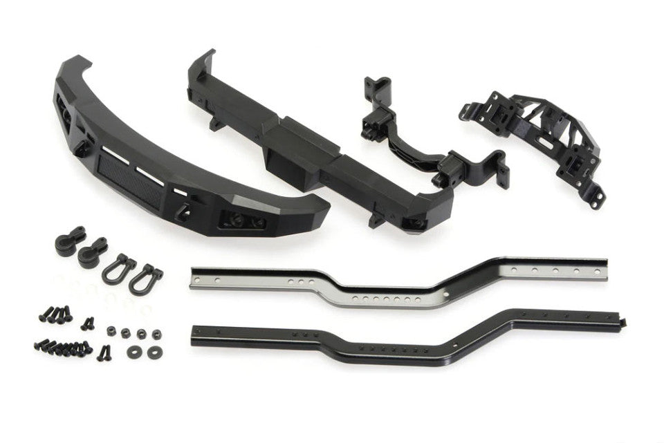 CEN Black Bumper Set, Front and Rear, for Ford F450 SD - - HRP Distributing, Inc.