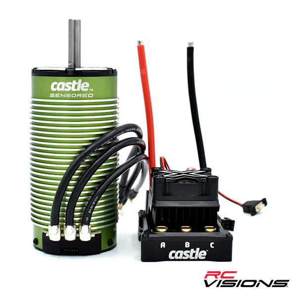 Castle Creations Mamba Monster X 8S 1/6 ESC/Motor Combo w/2028 Sensored Motor (800kV) Default Title