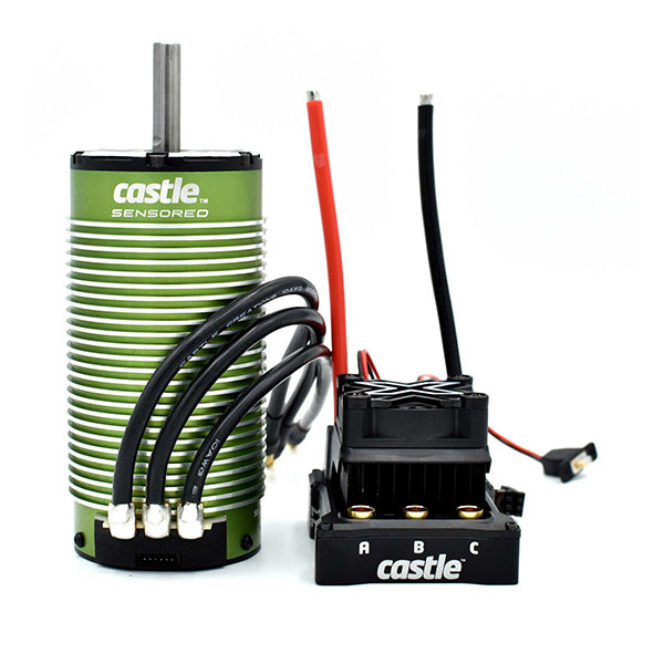 Castle Creations Mamba Monster X 8S 1/6 ESC/Motor Combo w/2028 Sensored Motor (800kV) Default Title