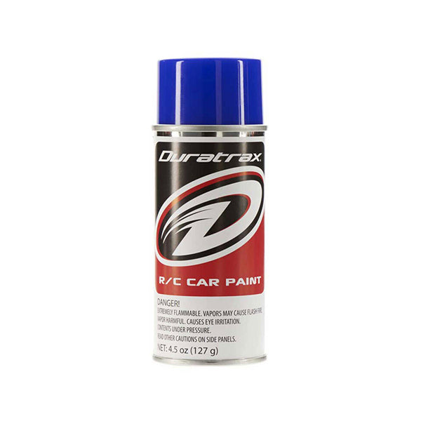 DuraTrax Polycarbonate Spray (Blue Flash) (4.5oz) - Remote Control Toys - Horizon Hobbies, Inc.