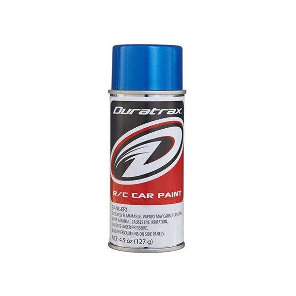 DuraTrax Polycarb Spray (Metallic Blue) (4.5oz) - Remote Control Toys - Horizon Hobbies, Inc.