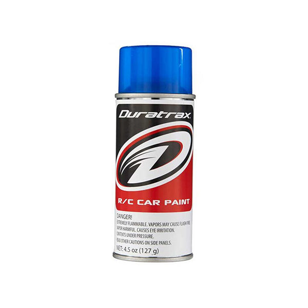 DuraTrax Polycarb Candy Blue Lexan Spray Paint (4.5oz) - Remote Control Toys - Horizon Hobbies, Inc.