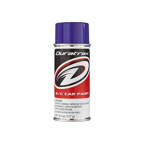 DuraTrax Polycarb Candy Purple Lexan Spray Paint (4.5oz) - Remote Control Toys - Horizon Hobbies, Inc.