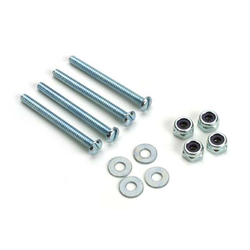 DuBro Bolt & Lock Nut Set (4-40 x 1 1/4") - Remote Control Toys - Horizon Hobbies, Inc.