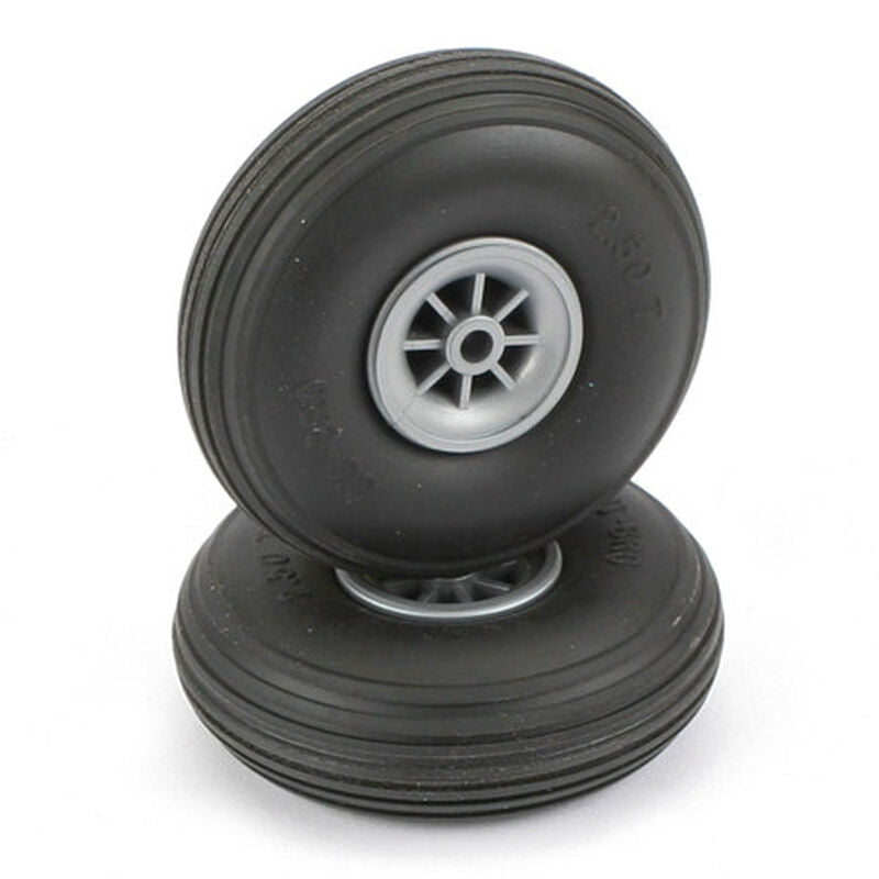 DuBro Treaded Wheels, 2-1/2" - Remote Control Toys - Horizon Hobbies, Inc.
