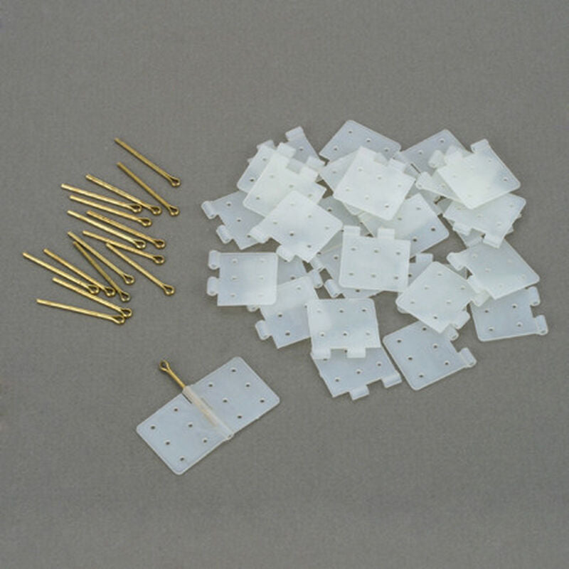 DuBro Heavy Duty Nylon Hinges (15) - Remote Control Toys - Horizon Hobbies, Inc.