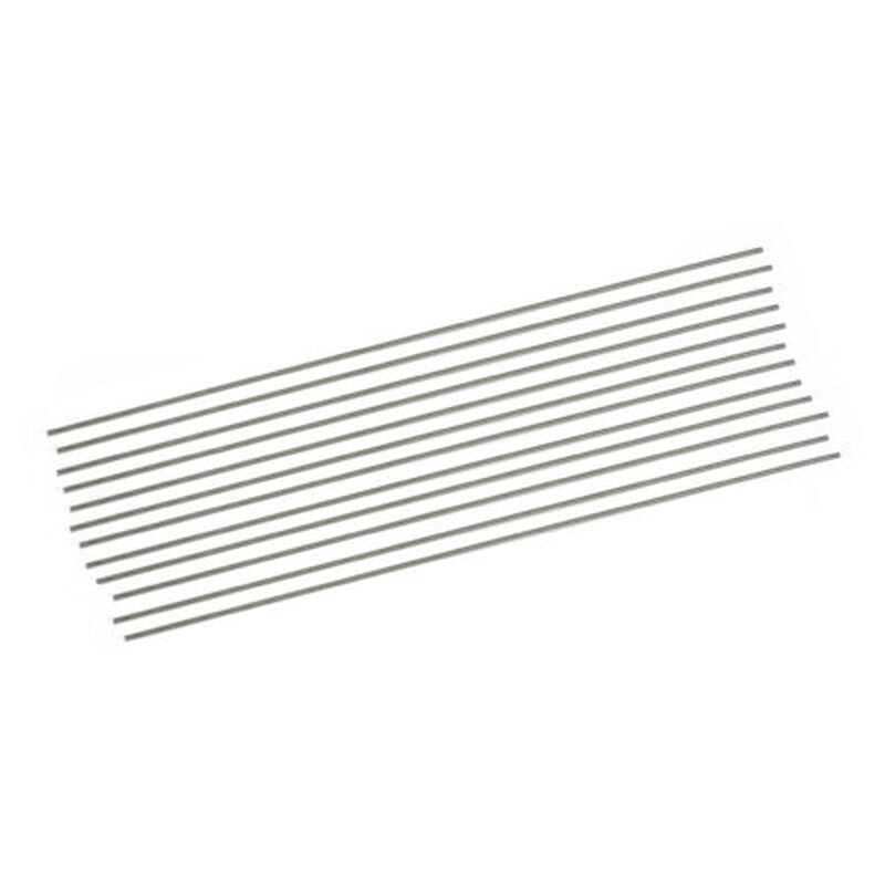 DuBro Fully Thread Rod, 12" (2-56) (1 each) - Remote Control Toys - Horizon Hobbies, Inc.