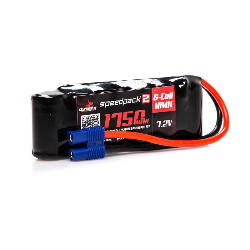 Dynamite Speedpack2 6-Cell NiMH Battery Pack (7.2V/1200mAh) - Remote Control Toys - Horizon Hobbies, Inc.