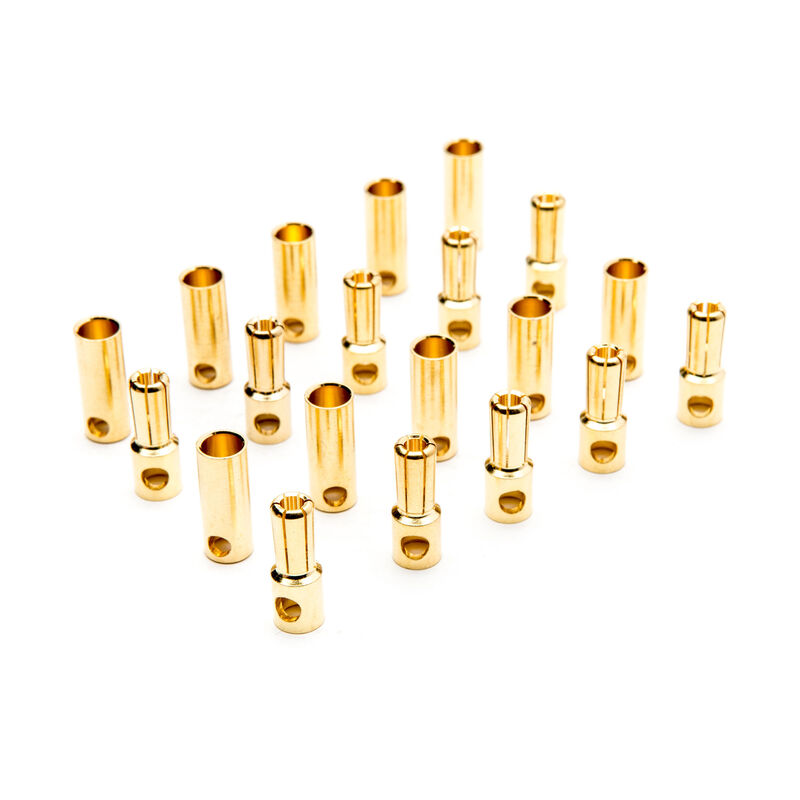 DYNAMITE Gold Bullet Connector Set, 5.5m - Remote Control Toys - Horizon Hobbies, Inc.