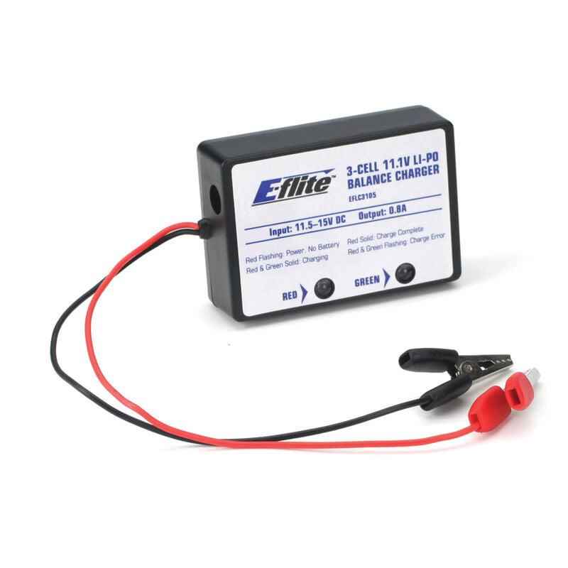 E-flite 3 Cell Li-Polymer Balance Charger (0.8A) - Remote Control Toys - Horizon Hobbies, Inc.